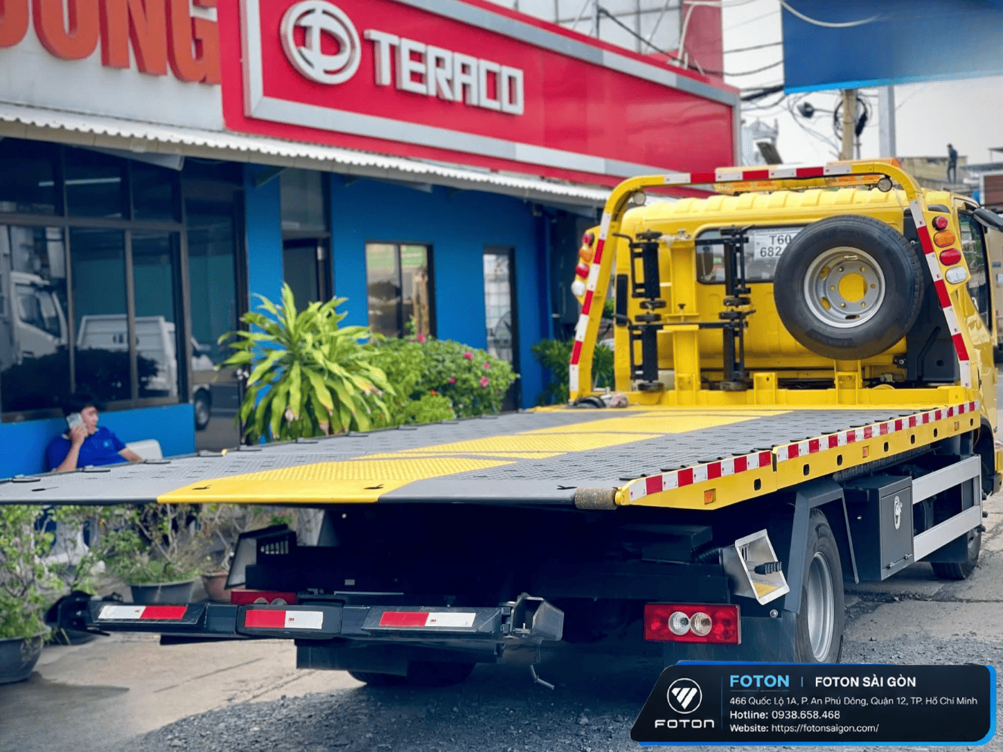Xe Cứu Hộ 2 Chức Năng Foton Aumark 2.5 Tấn